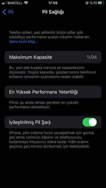 Apple iPhone: IPhone 7, 32 GB, Qara, Zəmanət, Barmaq izi