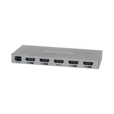 4к монитор: Разветвитель видеосигнала 4K HDMI 1x4; интерфейс: HDMI-A; HDMI версии