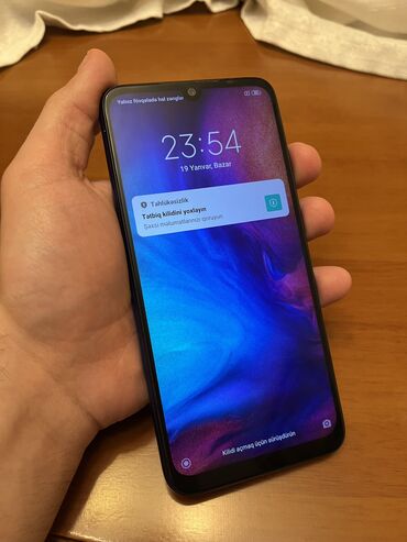 xiaomi mi 7 qiymeti: Xiaomi Redmi 7, 32 GB, rəng - Göy, 
 İki sim kartlı, Barmaq izi, Sensor