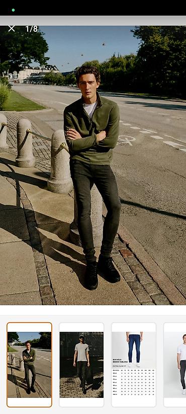 Cinslər: AC&Co / Altınyıldız Classics kişi cins şalvarı. Ölçüsü çox kiçik — 9