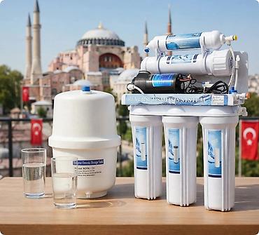 Система очистки воды “Reverse Osmosis System” с накопительным баком