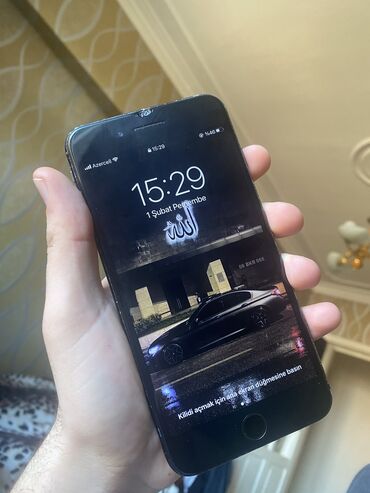 зарядка apple: IPhone 7 Plus, 128 ГБ, Черный, Отпечаток пальца