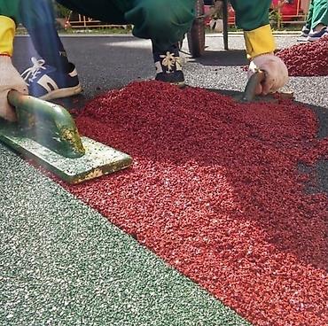 кожаный мяч: Резиновыя покрытия ТАРТАН, бесшовное, покрытие, Резиновое покрытие — 3