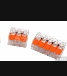 споты потолочные в баку: Birlesdirici ( Vago ) 3lü Vago 0.15 qepik paçkada 100 eded