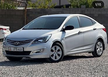 солярись: Hyundai Solaris: 2015 г., 1.6 л, Автомат, Бензин, Седан — 2
