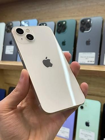 IPhone 13, 128 GB, Ağ, Zəmanət, Kredit, Simsiz şarj