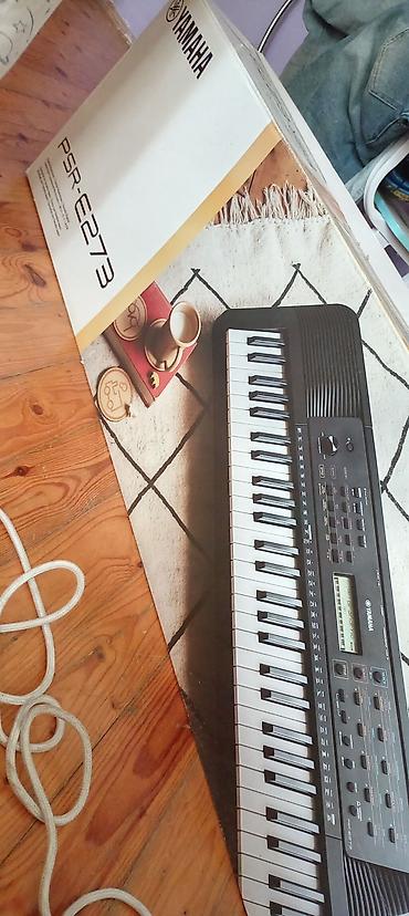 Yamaha PSR-E273 sintezator - 61 ədəd tam ölçülü klaviş - LCD ekranlı lalafo.az -da Yamaha PSR-E273 sintezator - 61 ədəd tam ölçülü klaviş - LCD ekranlı
