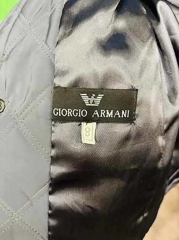 ust geyimler: Baha alinib. Hec bir problemi yoxdur. Giorgie Armani firmasidir. 5-6-7 — 4