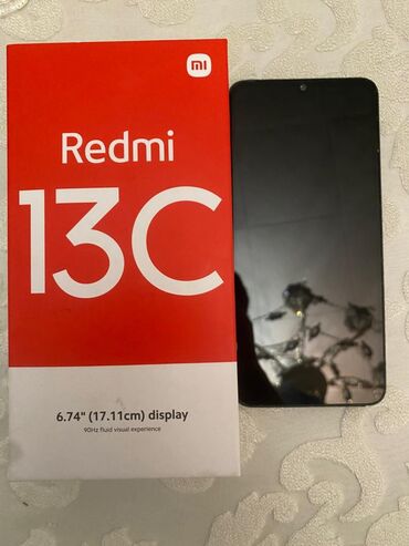 чехол на редми нот 5: Redmi, Redmi 13C, түсү - Кара