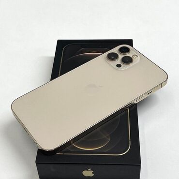 айфон 11 арзан: IPhone 12 Pro Max, Колдонулган, 256 ГБ, Rose Gold, Куту, 79 %