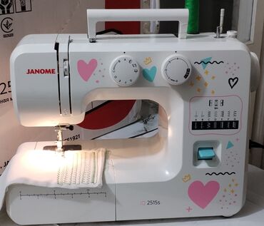 yamata tikiş maşını: Швейная машина Janome, Новый,Электромеханическая, Бесплатная доставка