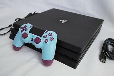 second hand shop electronics: U ponudi je Sony PlayStation 4 PRO sa naslova. Stanje: konzola — 4