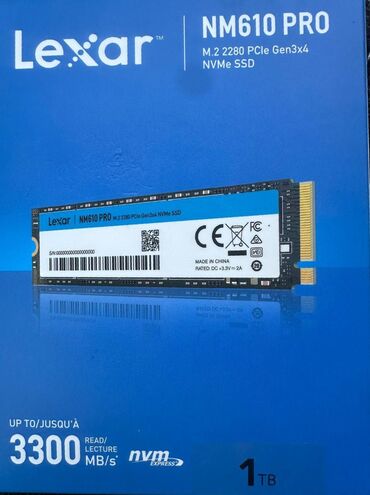 ssd для серверов 3d nand: Накопитель, Новый, Lexar, SSD, 1 ТБ, 1.8", Для ПК