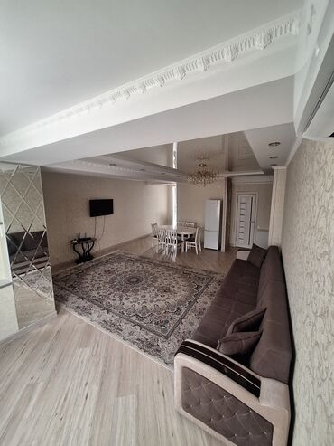 сдаю квартиру долгосрочно кызыл аскер: 2 комнаты, Риэлтор, С мебелью полностью