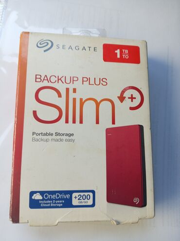 Videokartlar: Xarici Sərt disk (HDD) Seagate, 1 TB, 2.5"