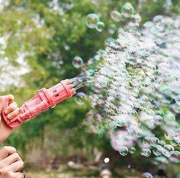 traktori 533: PISTOLJ ZA MEHURICE NOV PISTOLJ ZA BALONE BUBBLE GUN AKCIJA | Cene — 7