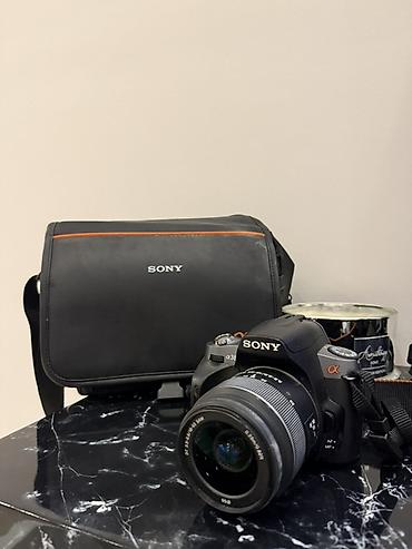sony linza: Sony Alpha DSLR-A380 fotoaparat dəsti - Model: Sony DSLR-A380 (Alpha — 3