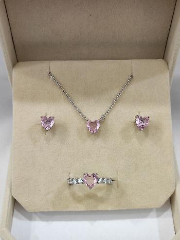 Серебряные наборы украшений: Набор украшений, Проба 925, Женские, Новый — 5