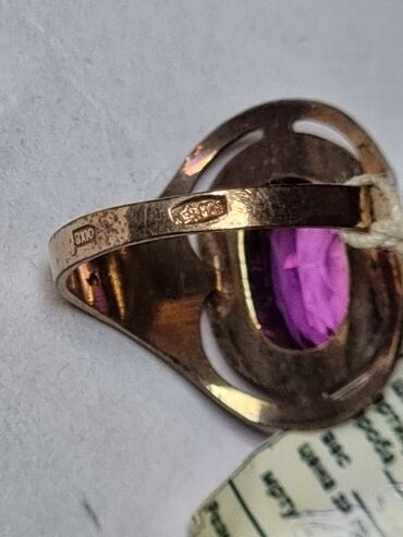 Серебряные кольца: Кольцо, Женские, Рубин, Новый — 1