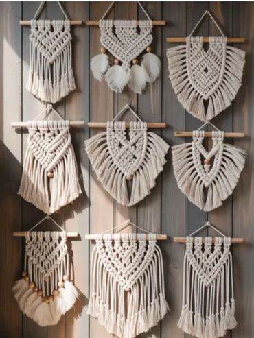 Digər ev dekoru: Makrame divar bəzəyi otağınıza bohem ab-havası qatmaq üçün nəzərdə — 13