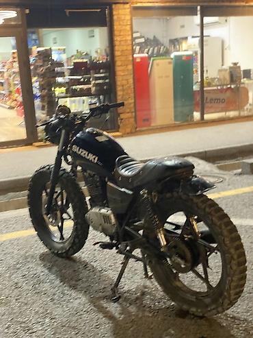 мотоцикл буу: Классический мотоцикл Suzuki, 125 куб. см, Бензин, Взрослый, Б/у — 2