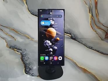 Уюлдук телефондор жана аксессуарлар: Samsung Galaxy S22 Ultra, Колдонулган, 256 ГБ, түсү - Кара, 1 SIM, 2 SIM, eSIM — 3