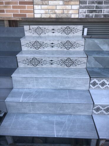 Mərmər: Mərmər və keramoqranit pilləkən örtükləri 010-315-51-04 - Material — 3