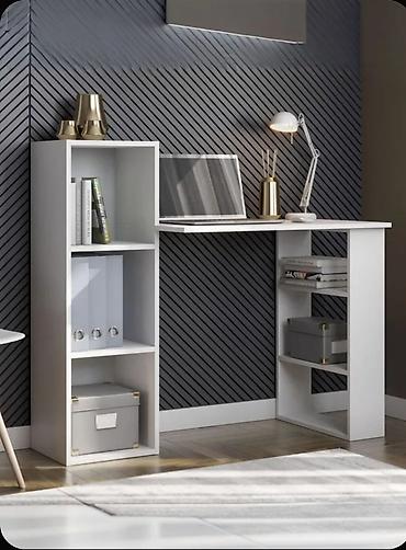 study table: Компьютерный стол, Новый, С полками — 8