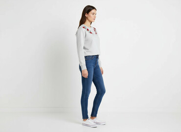 bluza w paski reserved: H&M, Women`s sweatshirt, size M