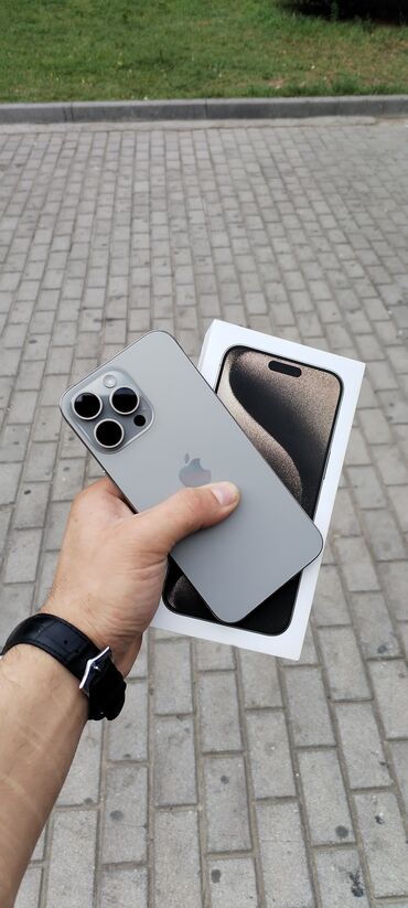 iphone 7 plus işlenmiş qiymeti: IPhone 15 Pro Max, 256 ГБ, Natural Titanium, Face ID