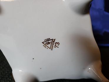 Kutije za odlaganje: Satula jugoporcelan Titov Veles iz 70ih.god. Porcelanska — 14