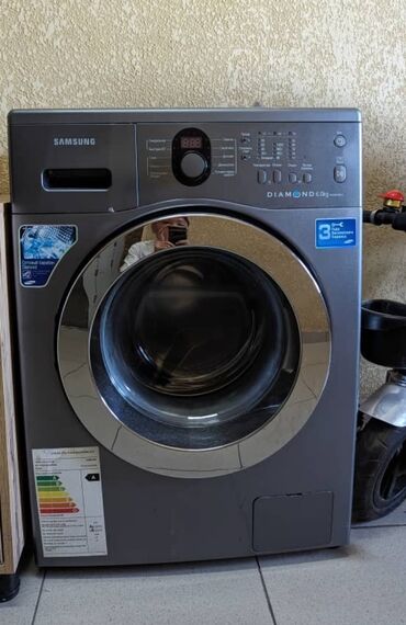 ремонт стиральных машинок: Стиральная машина Samsung, Б/у, Автомат, До 6 кг, Полноразмерная