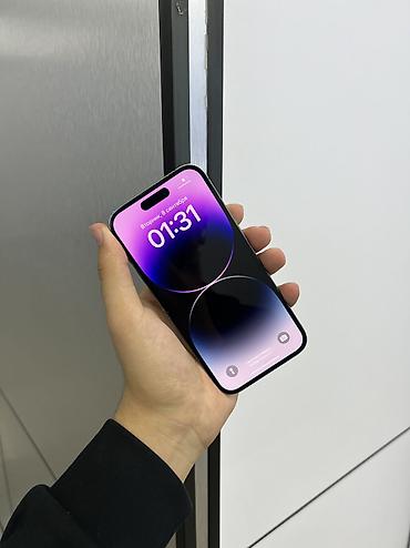 apple iphone 8: IPhone 14 Pro, Б/у, 128 ГБ, Deep Purple, Защитное стекло, Чехол, В рассрочку, 100 % — 2