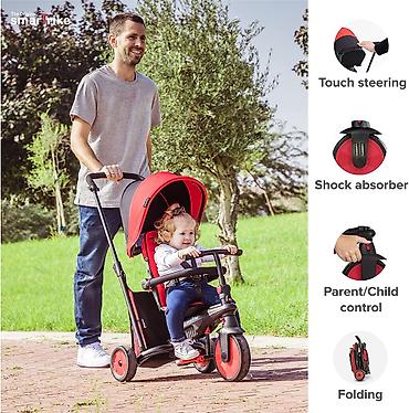 laguna pernice: SMART TRIKE TRICIKL STR3 PLUS – CRVENI (Šifra proizvoda: 5021533-80) — 1