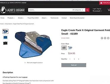 Putni koferi i torbe: Eagle Creek Pack-It Folder – organizator za putovanja - Tip: putni — 14