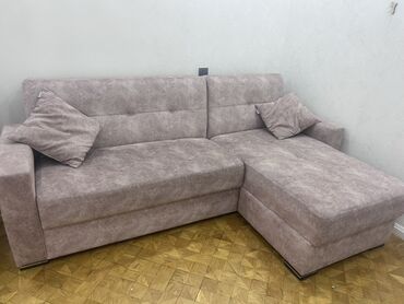 uşaq otağı oboyları: Künc divan və iki mərtəbəli uşaq çarpayısı dəsti - Künc divan: sağ