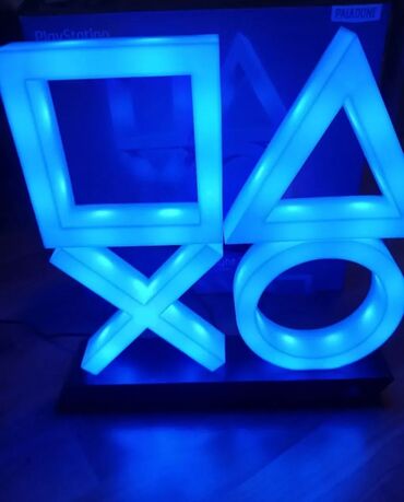 plava haljina icine: Playstation Led lampa. Playstation - USB lampa / Playstation Game