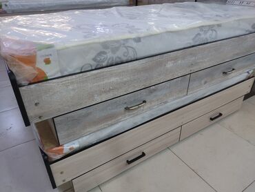 Односпальные кровати: Односпальная кровать, Новый, С матрасом, длина - 190 см — 7