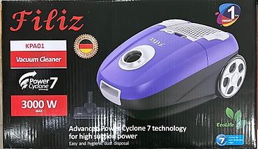 Filiz KPA01 tozsoran - Maksimum güc: 3000 W - Texnologiya: Power