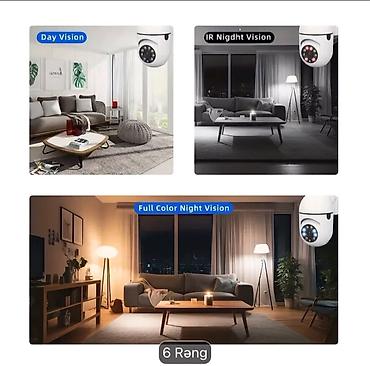 Фото и видеокамеры: 1080P FHD PTZ Wi‑Fi Təhlükəsizlik Paket ev, ofis, giriş, qaraj və — 2