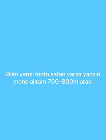 Honda: Axtarılır: “Əlim yansı” moto (yanıb-sönən əl işarəli, yəni stunt/yan