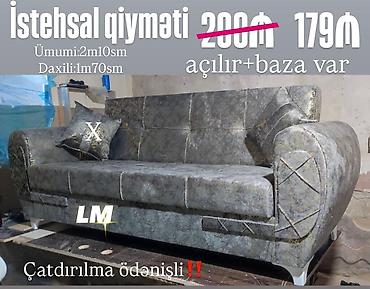 ucuz divan: 💫 *Divan* _*ENDİRİMLƏ*_ 💃🏻 Qiymət : *179 ₼* Yeni və sifarişlə Kitab — 1