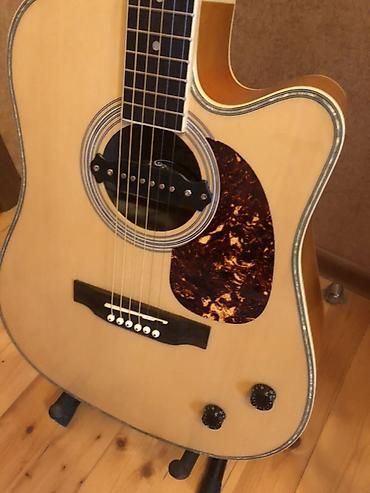 gitara simi: Elektro-akustik gitara – Smiger Full dreadnought Idealdir Canta ve — 2