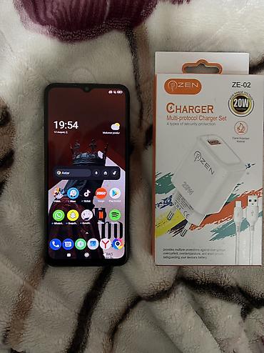 poco f8: Poco M5, 128 GB, rəng - Qara, Face ID — 1