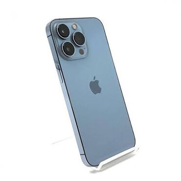 айфон 13 про буу: IPhone 13 Pro, Колдонулган, 128 ГБ, Sierra Blue, Куту, 83 %