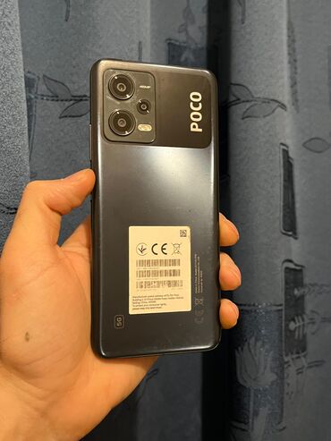 Poco: Poco X5 5G, 256 GB, rəng - Qara, Sensor, Barmaq izi, Sənədlərlə