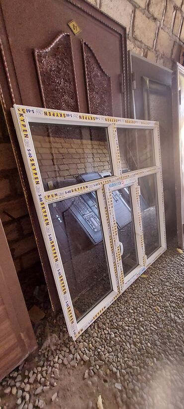 Plastik pəncərələr: Qosa suse buzlu karicniviye qosa acilan setkalarida var cox keyfiyetli — 6