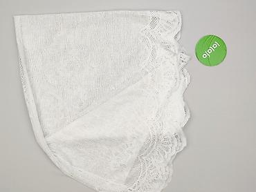 used item: Biała koronkowa firanka/woal – delikatna, ażurowa tkanina dekoracyjna — 2