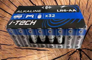 батареи для ноутбуков: Батарейка I-TECH ALCOLINE (щелочная) LR6, оригинал, формат AA