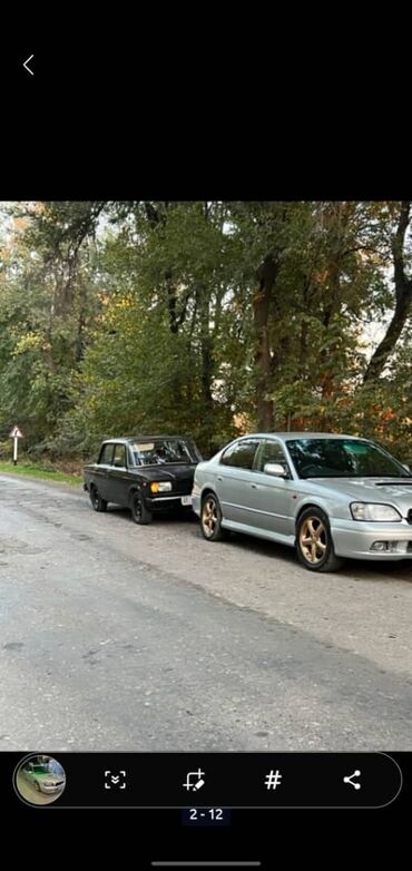 гибридный автомобиль цена: Subaru Legacy: 2000 г., 2 л, Автомат, Бензин, Седан